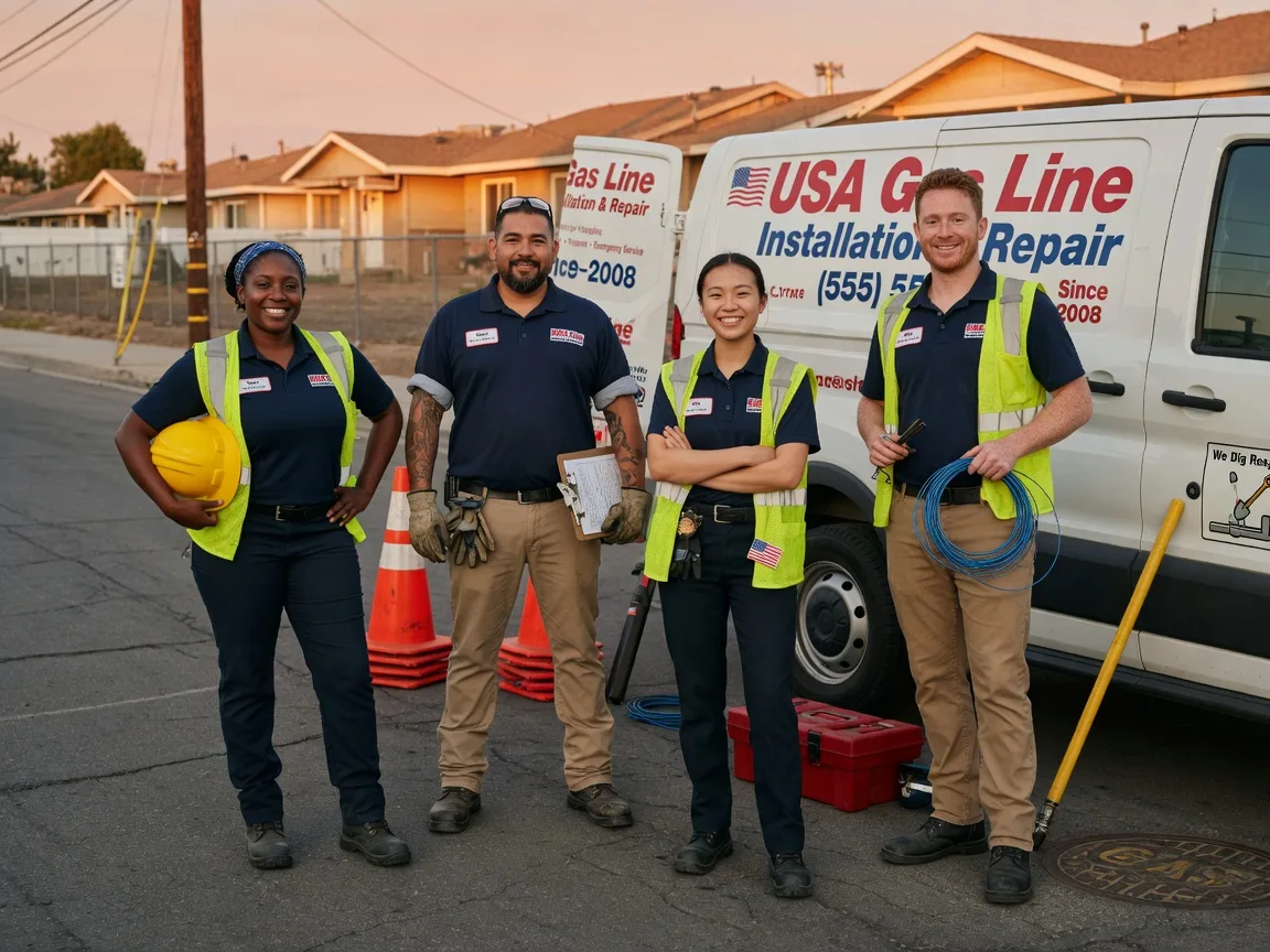 Gas Line Installation company in Grinnell, KS
